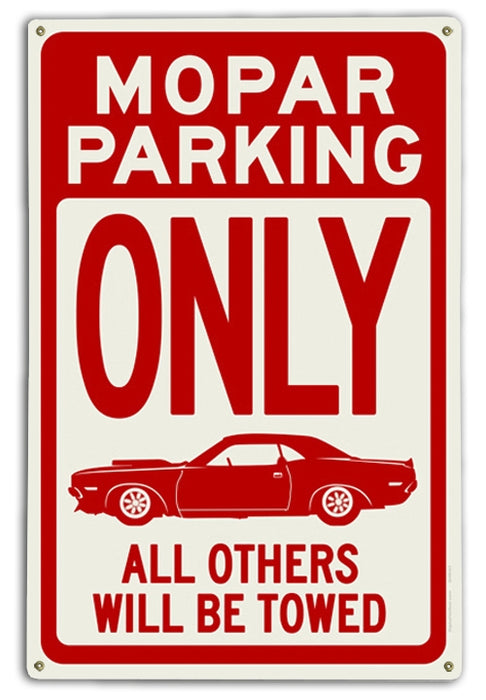 Mopar Parking (Red) - Prints54.com