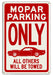 Mopar Parking (Red) - Prints54.com