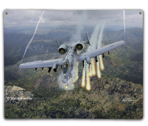 A-10 Thunderbolt II Art Rendering - Prints54.com
