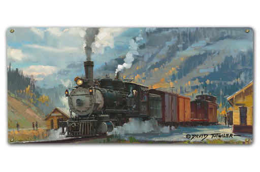 Arrival of the Silverton Special 8.5x18 Classic Art Rendering - Prints54.com