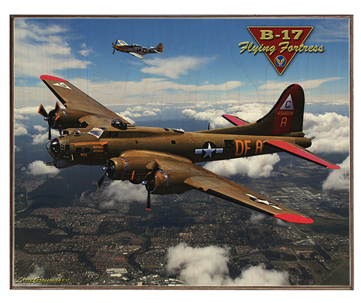 B-17 Art Rendering - Prints54.com