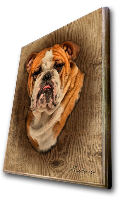 Bulldog Portrait Art Rendering - Prints54.com