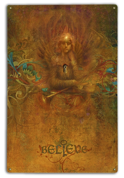 Believe Angel Art Rendering - Prints54.com