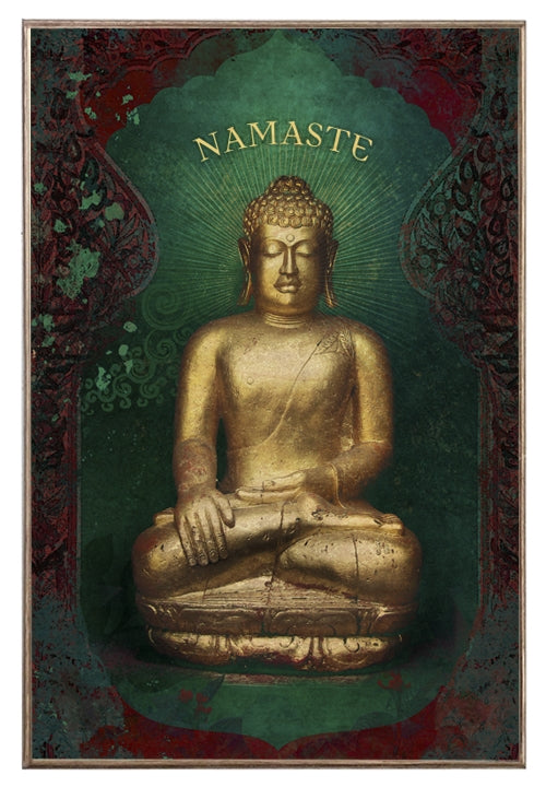 Buddha Namaste Art Rendering - Prints54.com