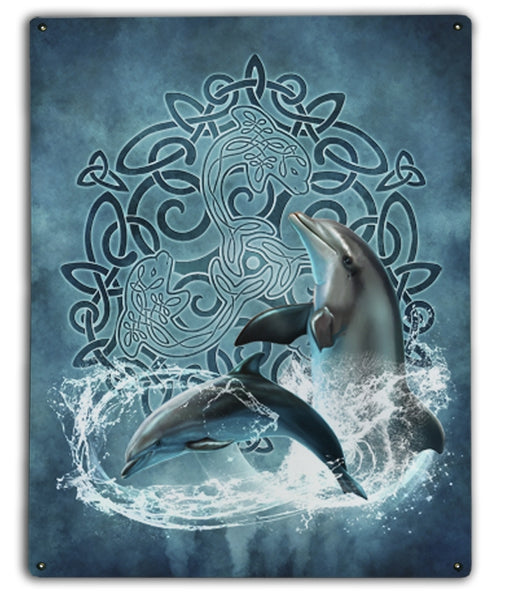 Celtic Dolphin Art Rendering - Prints54.com