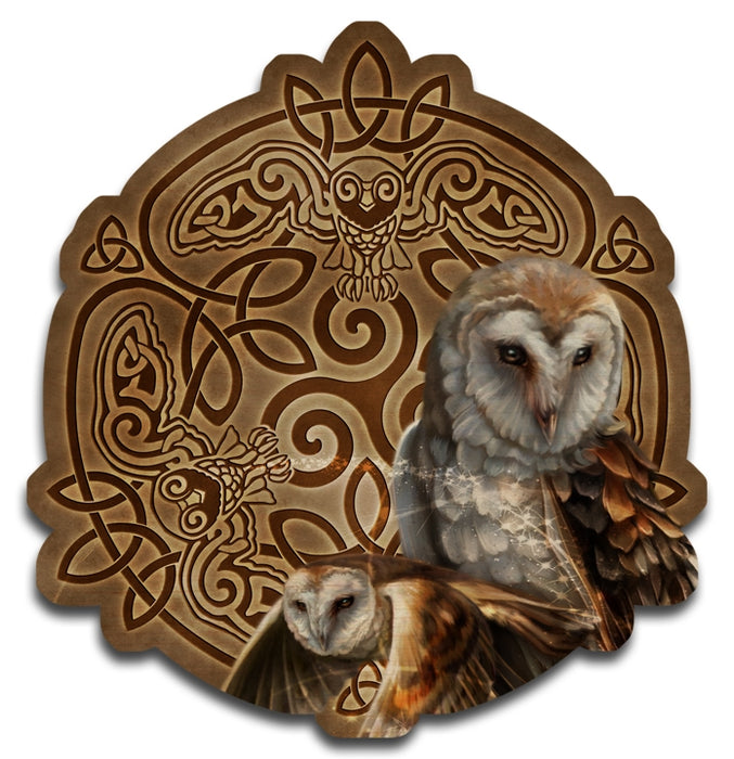 Celtic Owl Art Rendering - Prints54.com