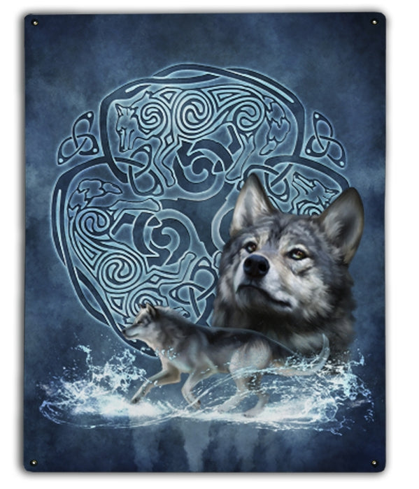 Celtic Wolf Art Rendering - Prints54.com