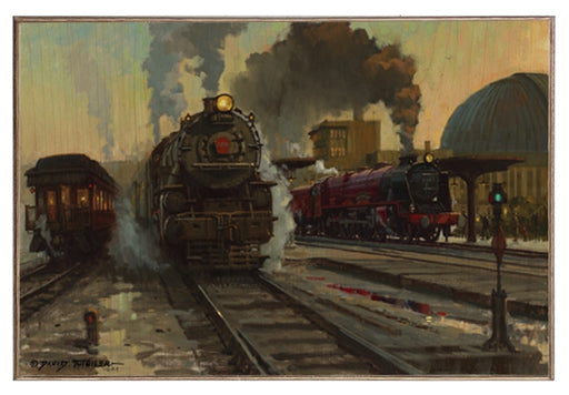 Age of Steam in Cincinatti-1933 Art Rendering - Prints54.com