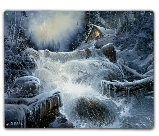 Crystal Cascade Art Rendering - Prints54.com