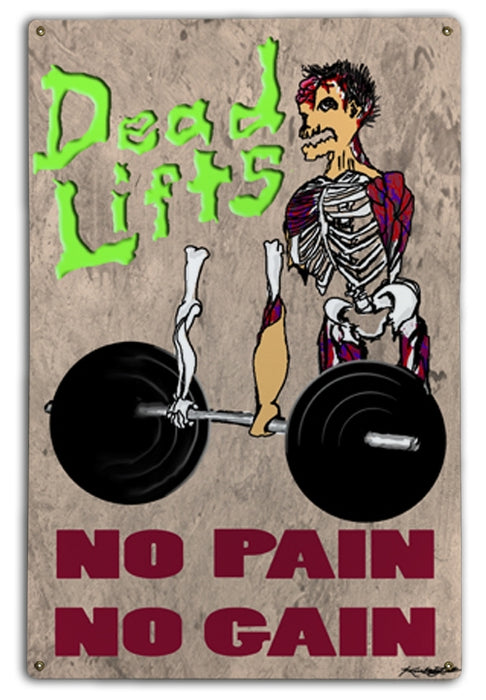 Dead Lifts Art Rendering - Prints54.com