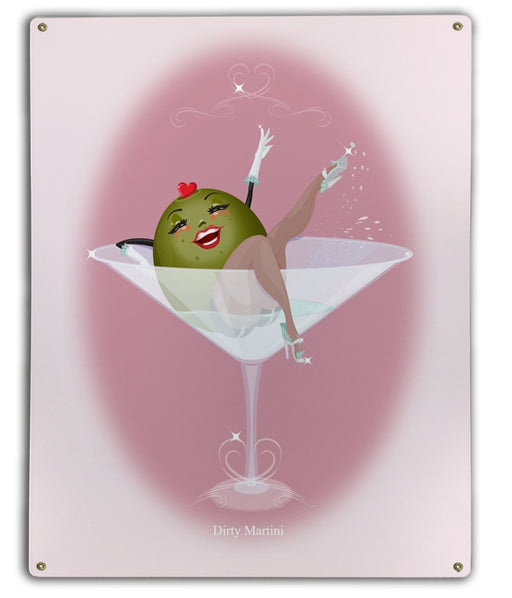 Dirty Martini Art Rendering - Prints54.com