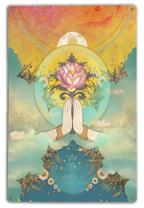 Anjali Mudra Art Rendering - Prints54.com