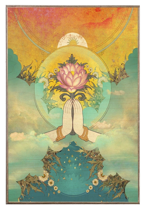 Anjali Mudra Art Rendering - Prints54.com