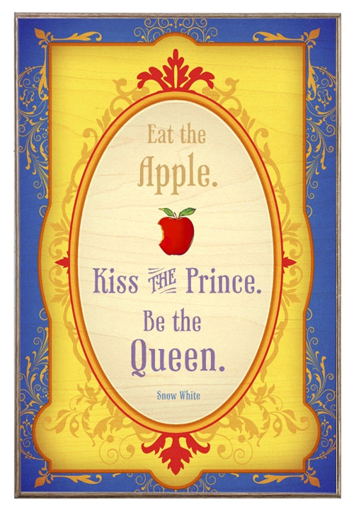 Eat the Apple Art Rendering - Prints54.com