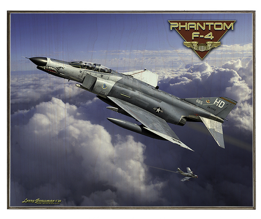 F-4 Phantom Art Rendering - Prints54.com