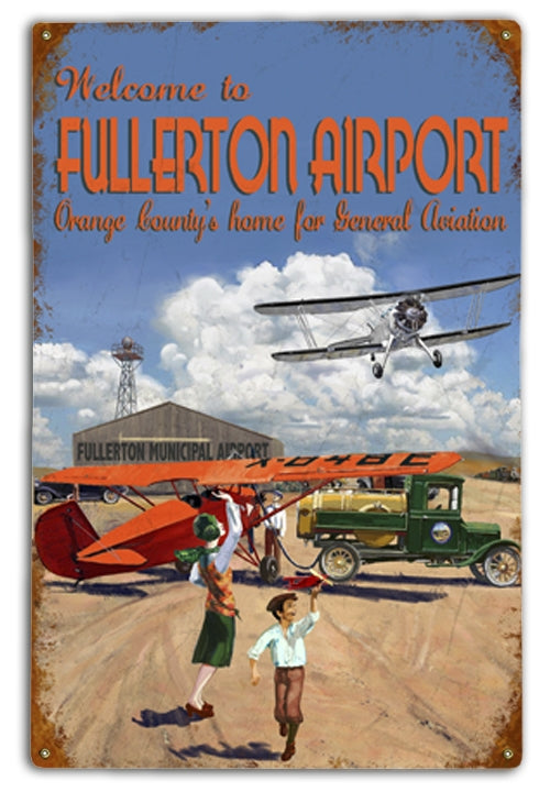 Fullerton Airport Art Rendering - Prints54.com