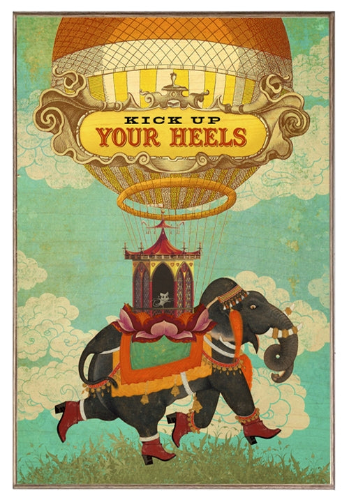 Kick up your Heels Art Rendering - Prints54.com