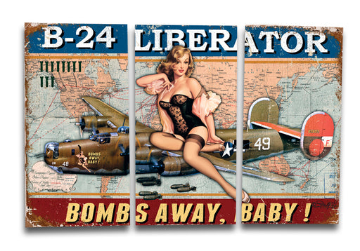 Liberator Triptych Art Rendering - Prints54.com