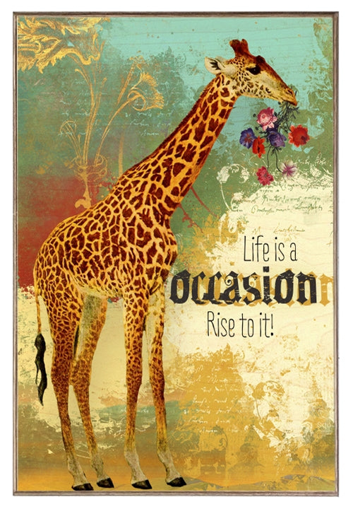 Life is an Occasion Art Rendering - Prints54.com