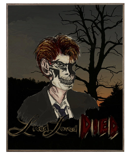 Lived Loved Died Art Rendering - Prints54.com