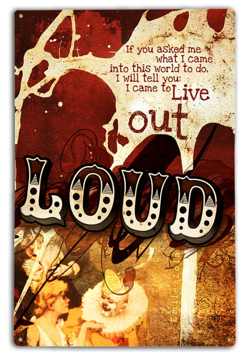 Live out Loud Art Rendering - Prints54.com