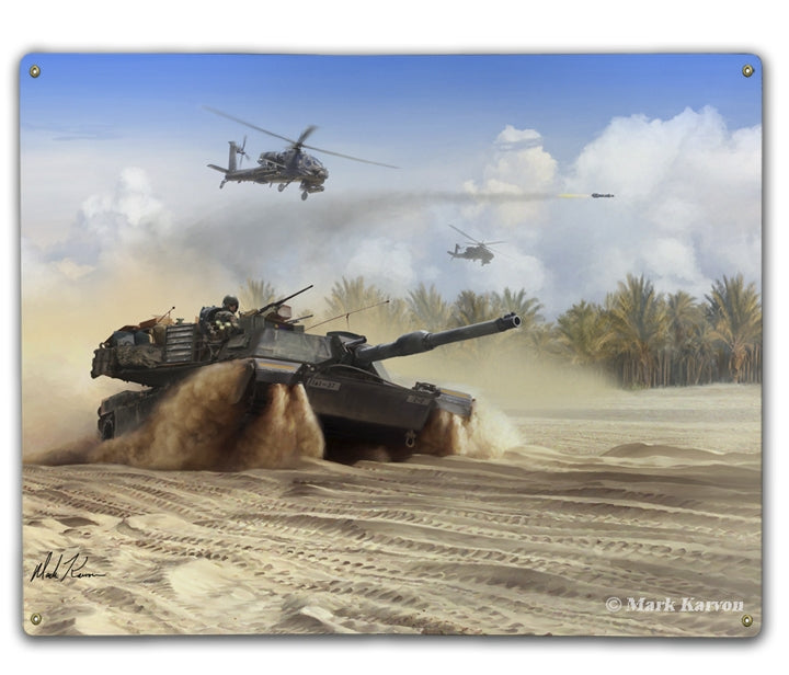 M1A1 Abrams Art Rendering - Prints54.com