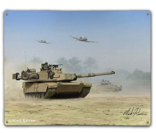 M1A2 Abrams Art Rendering - Prints54.com