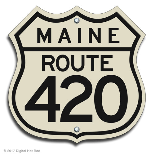 Route 420 - ME - Prints54.com