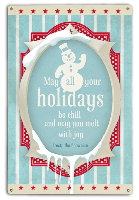 May all your Holidays be Chill Art Rendering - Prints54.com