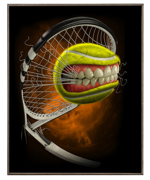 Monster Tennis Art Rendering - Prints54.com