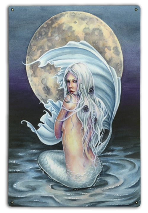Moon Mermaid Art Rendering - Prints54.com