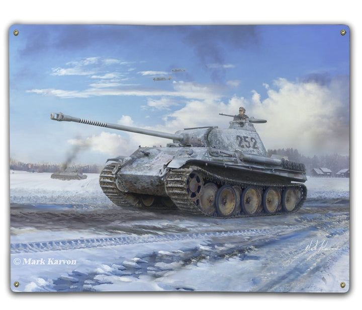 Panther Tank Art Rendering - Prints54.com