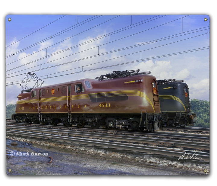 PRR GG-1 Art Rendering - Prints54.com