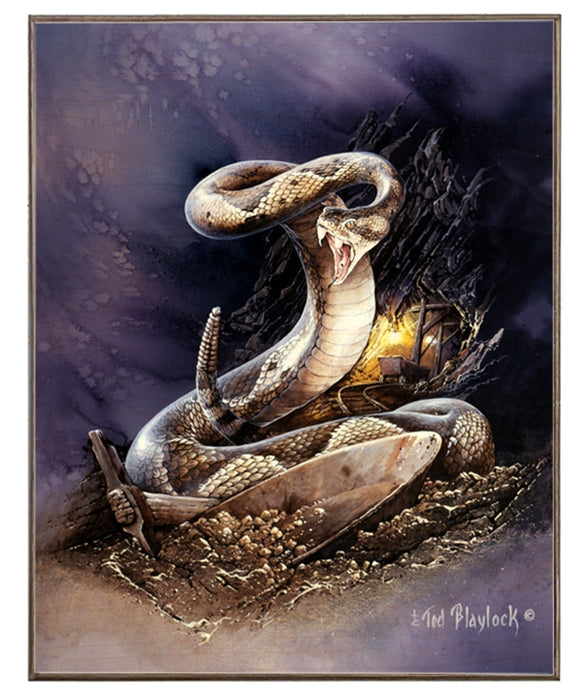 Rattlesnake Art Rendering - Prints54.com