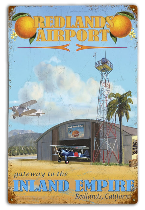 Redlands Airport Art Rendering - Prints54.com