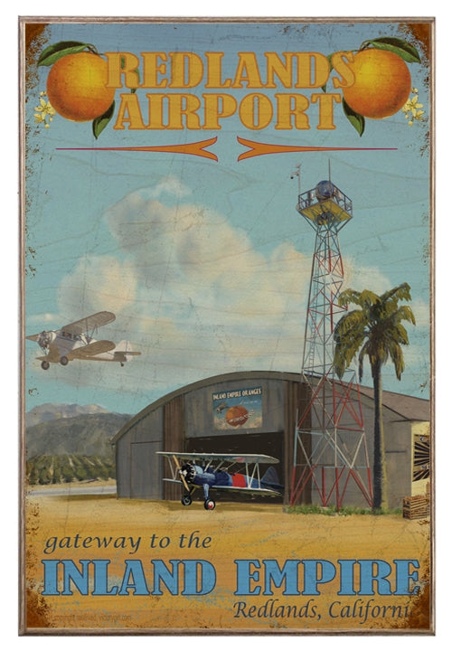 Redlands Airport Art Rendering - Prints54.com