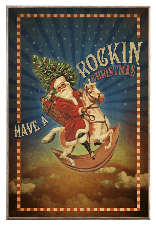 Have a Rockin Christmas Art Rendering - Prints54.com