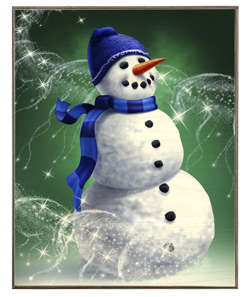 Snowman Magic Art Rendering - Prints54.com