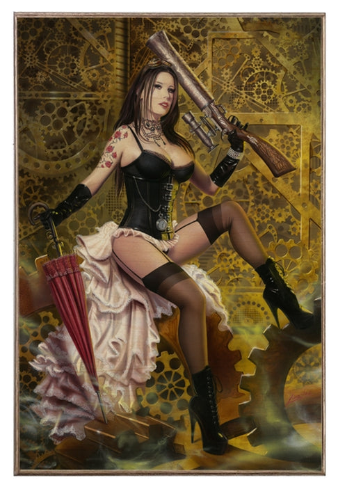 Steampunk Doll Art Rendering - Prints54.com