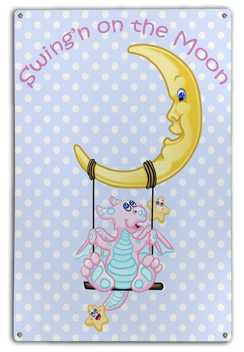 Swing'n on the Moon Art Rendering - Prints54.com