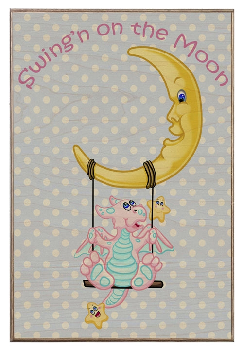 Swing'n on the Moon Art Rendering - Prints54.com