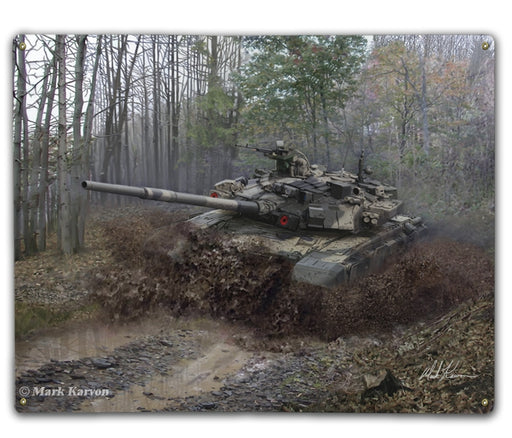 T-90 MBT Art Rendering - Prints54.com