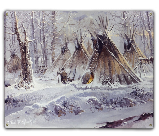 Teepees Art Rendering - Prints54.com