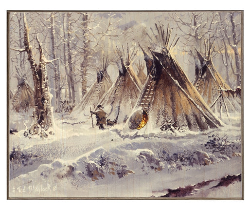 Teepees Art Rendering - Prints54.com