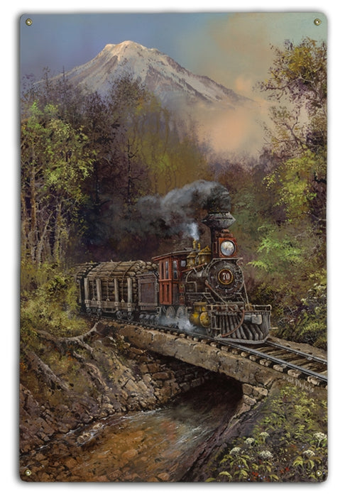 Train #70 Art Rendering - Prints54.com