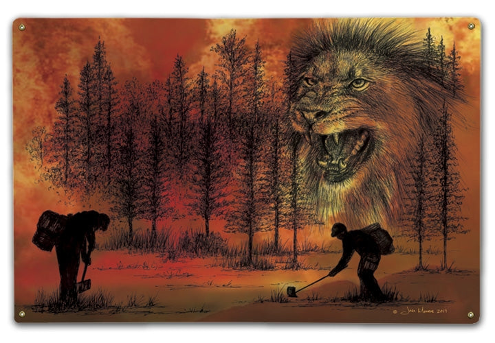 Wildlife Firefighters Art Rendering - Prints54.com