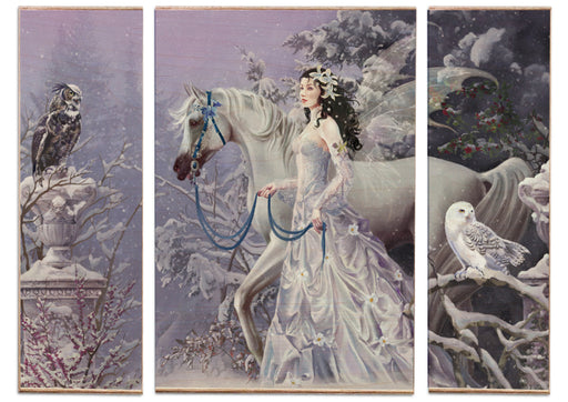 Winter Wings Triptych Art Rendering - Prints54.com