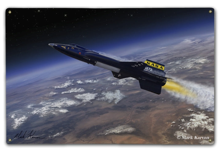 X-15 Main Art Rendering - Prints54.com