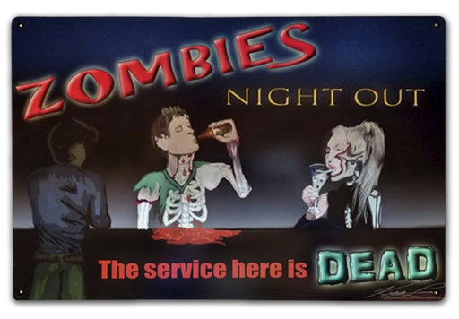 Zombies Night Out Art Rendering - Prints54.com